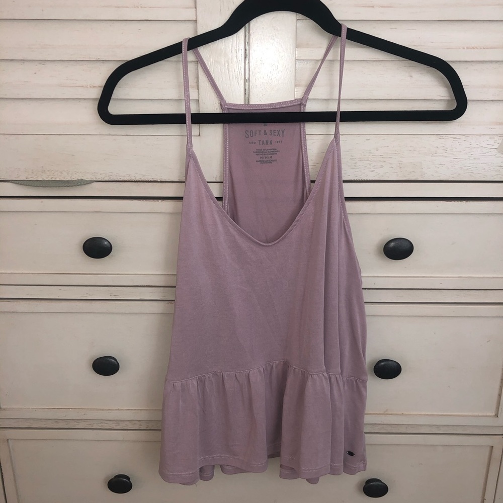 American Eagle soft and sexy tee peplum